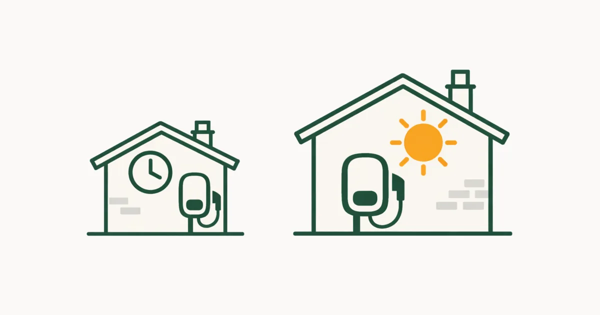 Illustration accompanying Choosing a home EV charger